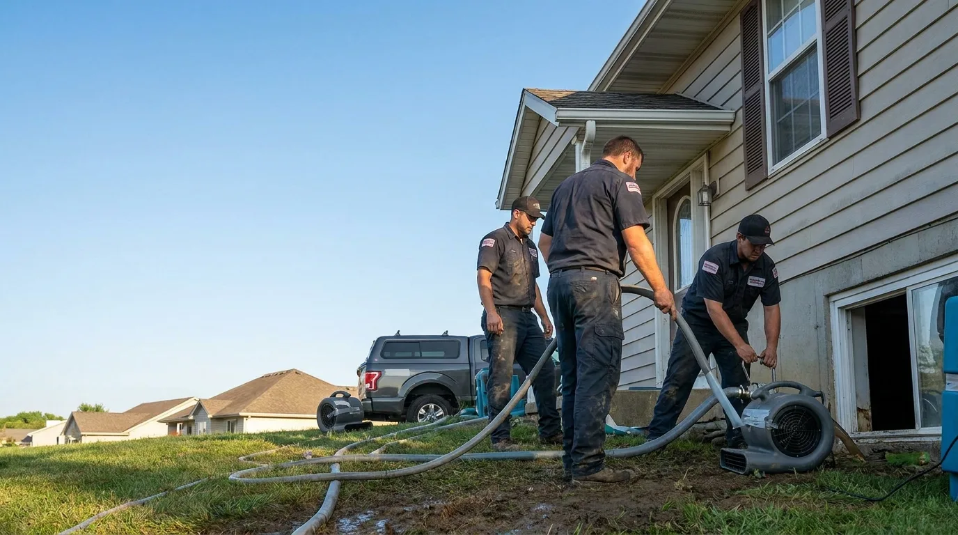 Water Removal in Blue Springs, MS near me